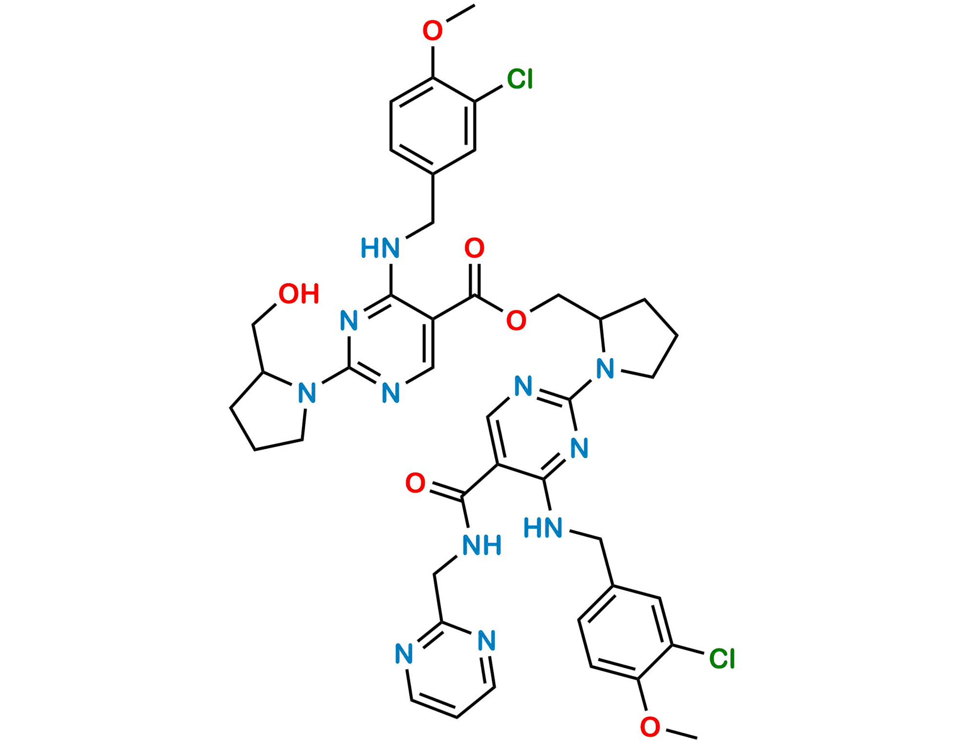 Avanafil Dimer Ester Impurity